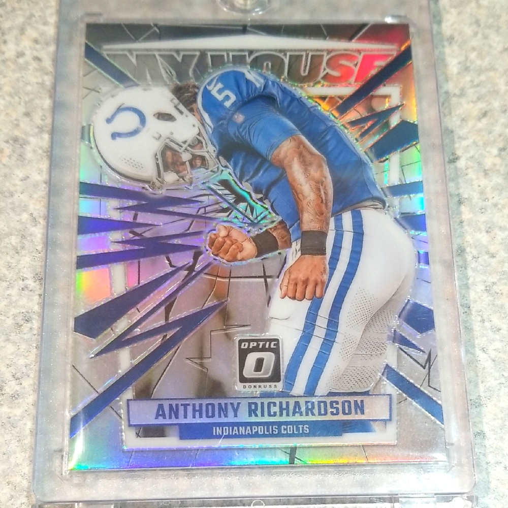 2023 Donruss optic My House Anthony Richardson silver.